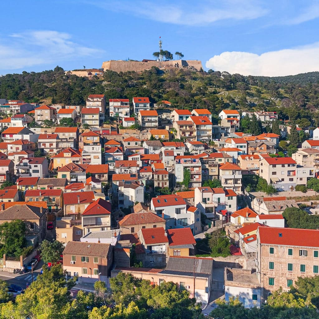 que faire a sibenik forteresse croatie vacances