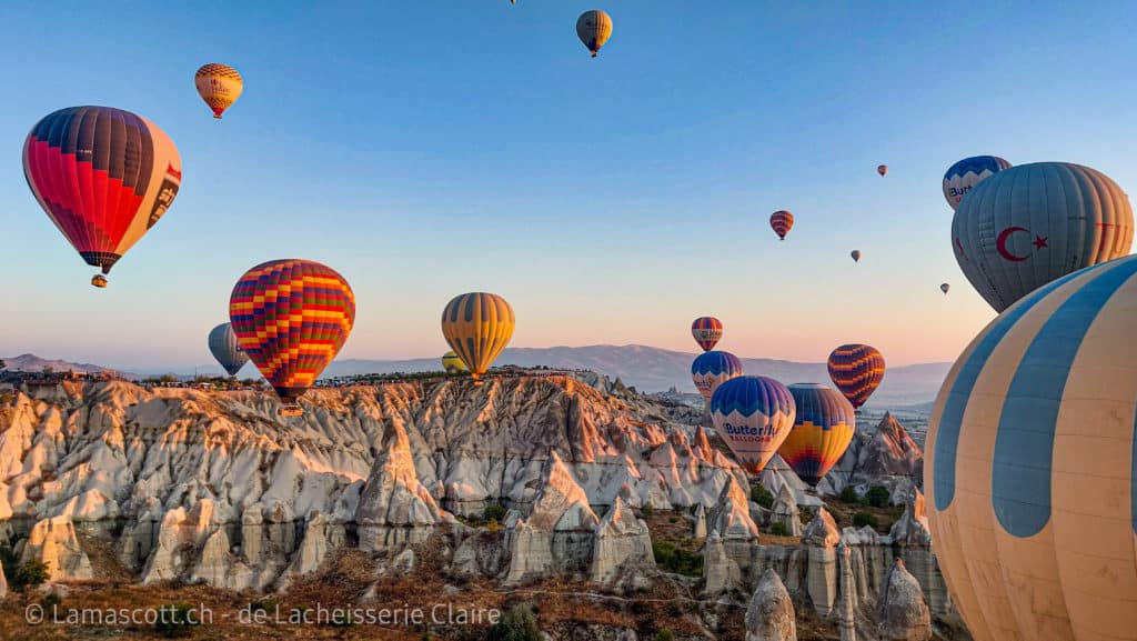 que faire en turquie cappadoce vol en montgolfieres